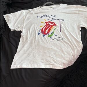 The Rolling Stones White Graphic Tee